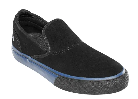 Emerica Shoes Wino G6 Slip On Black Blue Black