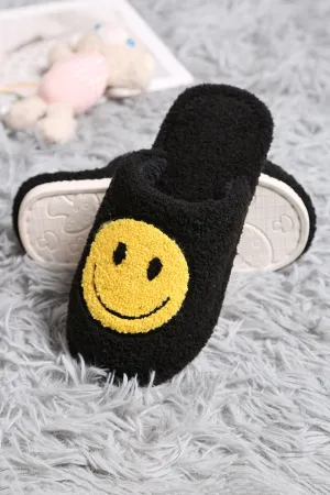 Emoji Slippers - Black