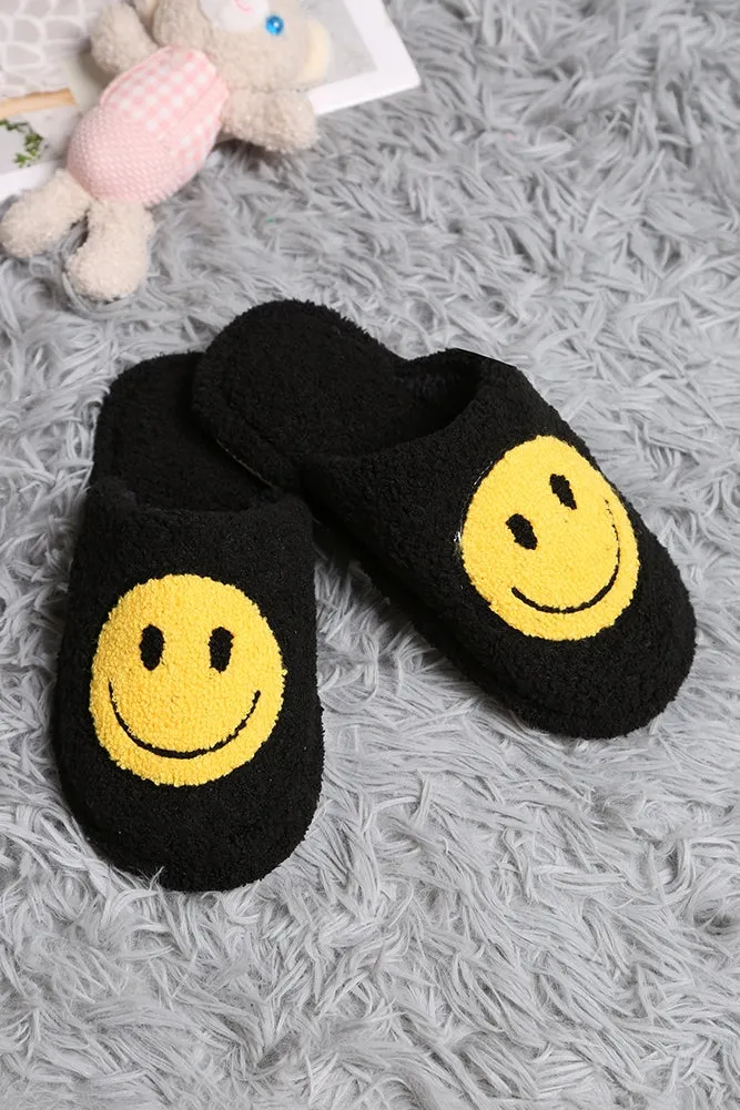 Emoji Slippers - Black