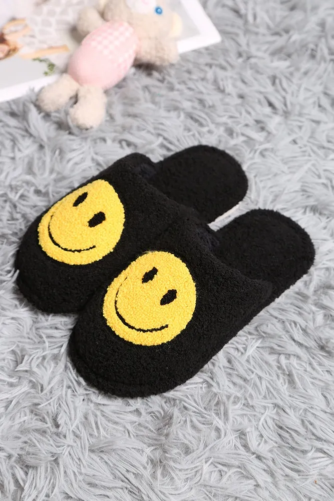 Emoji Slippers - Black