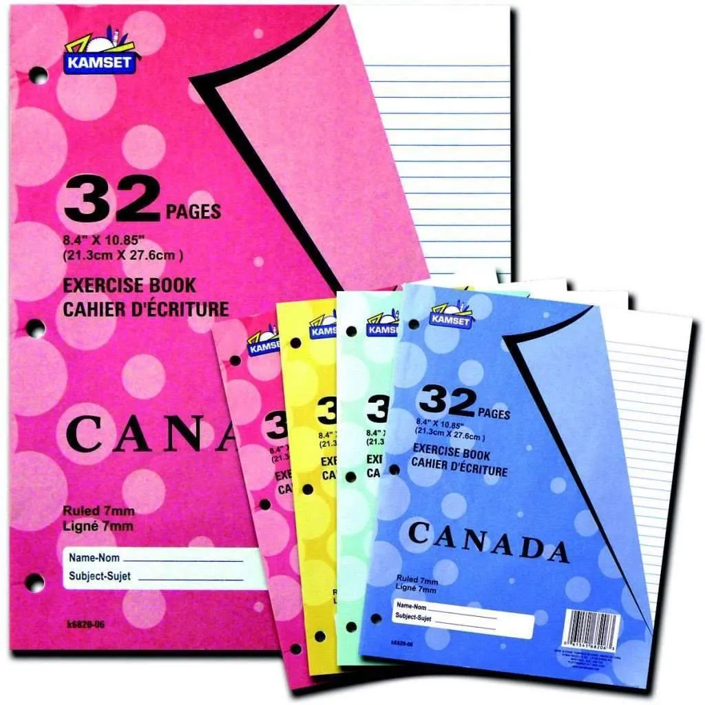 Exercise Book - 32, 4pk