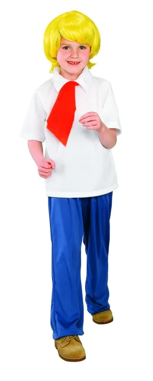 Fred Costume for Kids - Warner Bros Scooby Doo