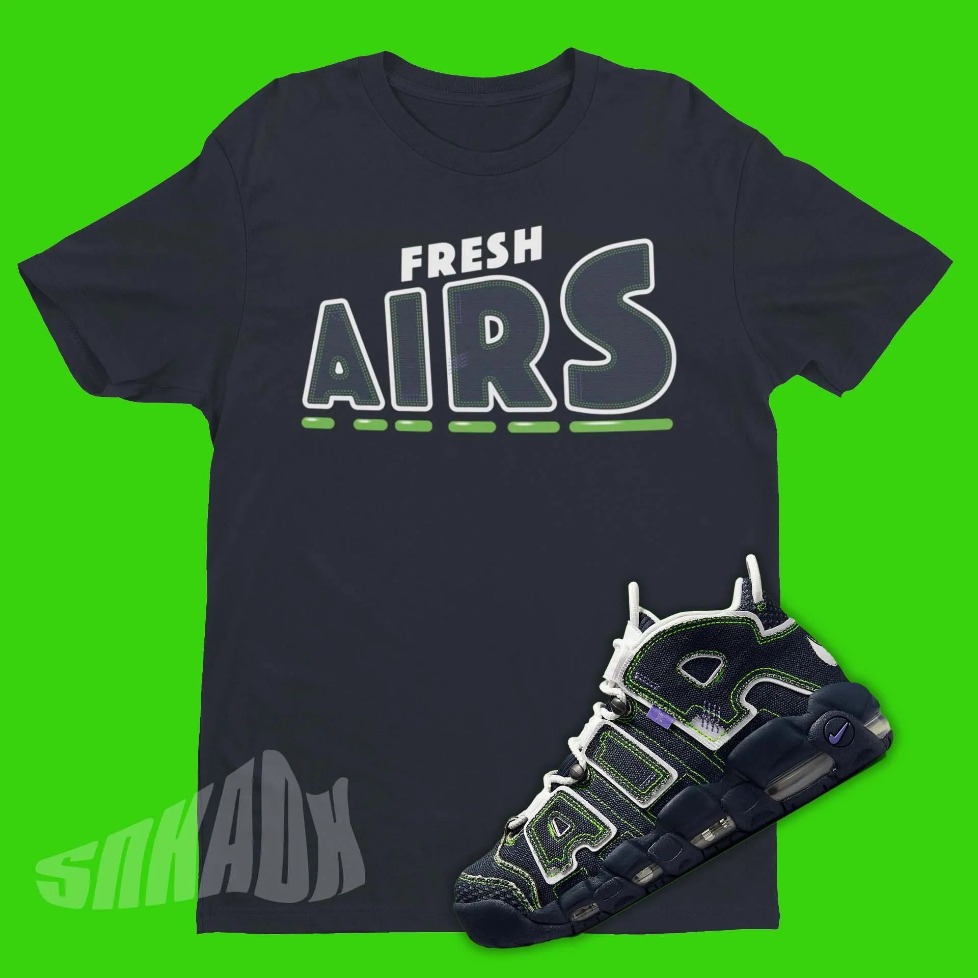 Fresh Airs Shirt To Match Air More Uptempo Serena Design Crew