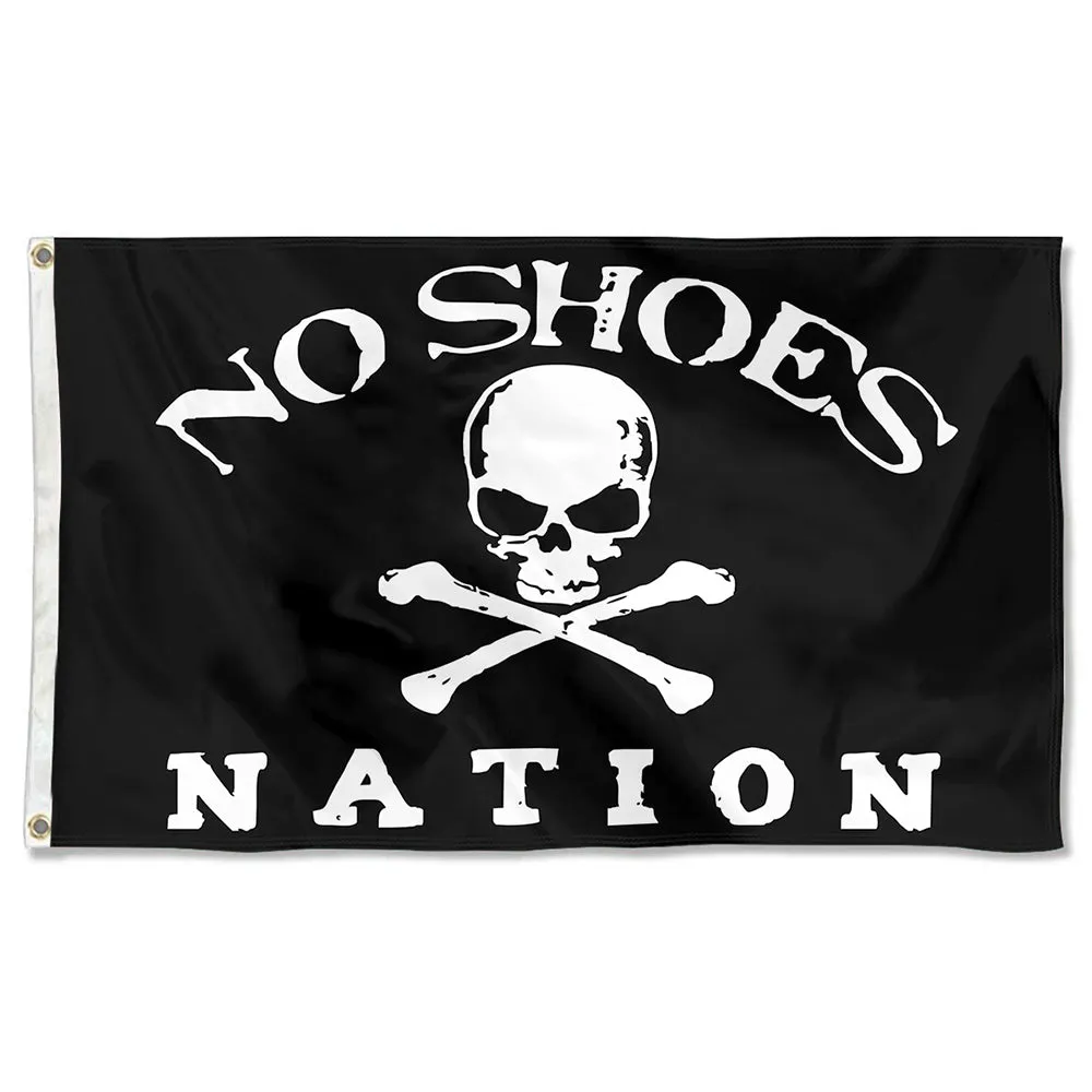 Fyon No Shoes Nation Flag Banner