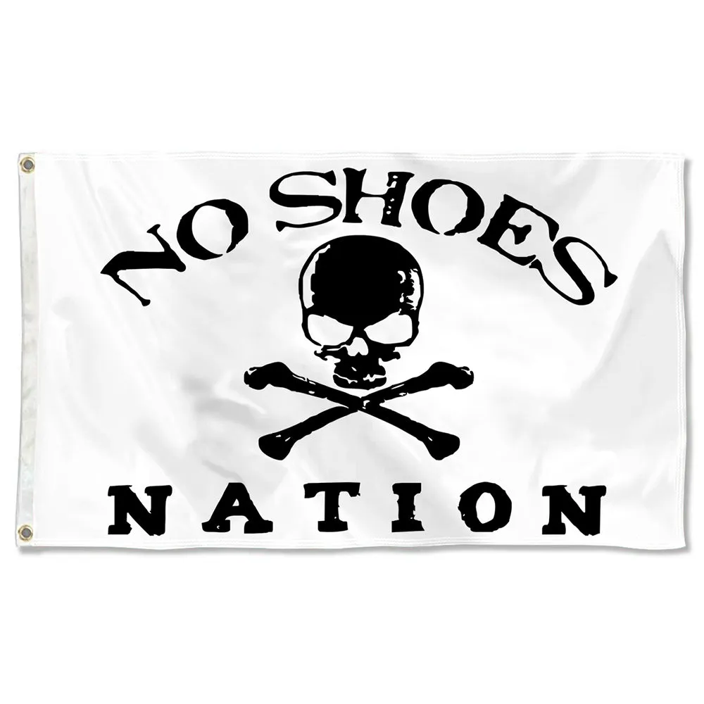 Fyon No Shoes Nation Flag Banner