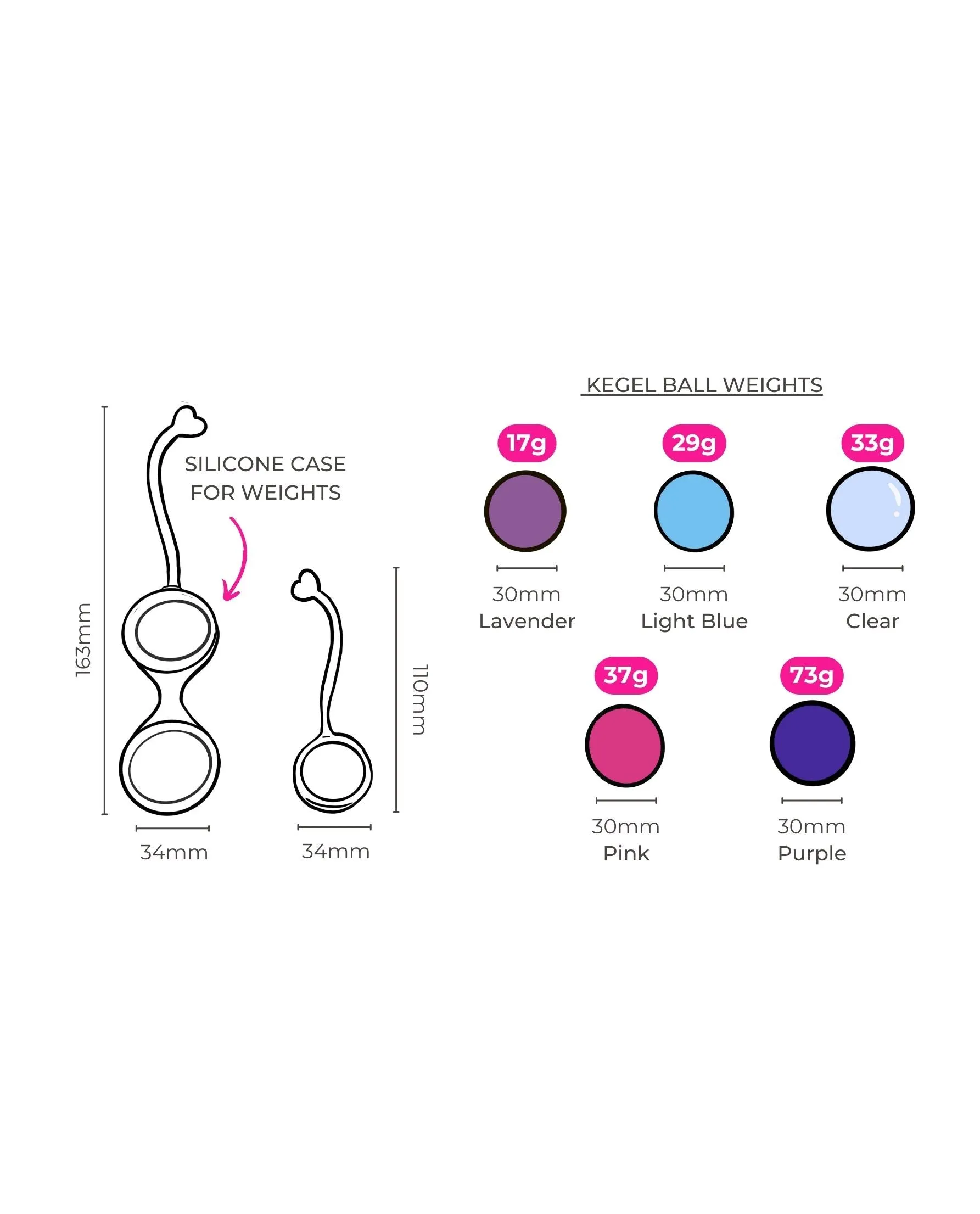 Gaia Kegel Balls (Wellness Set)