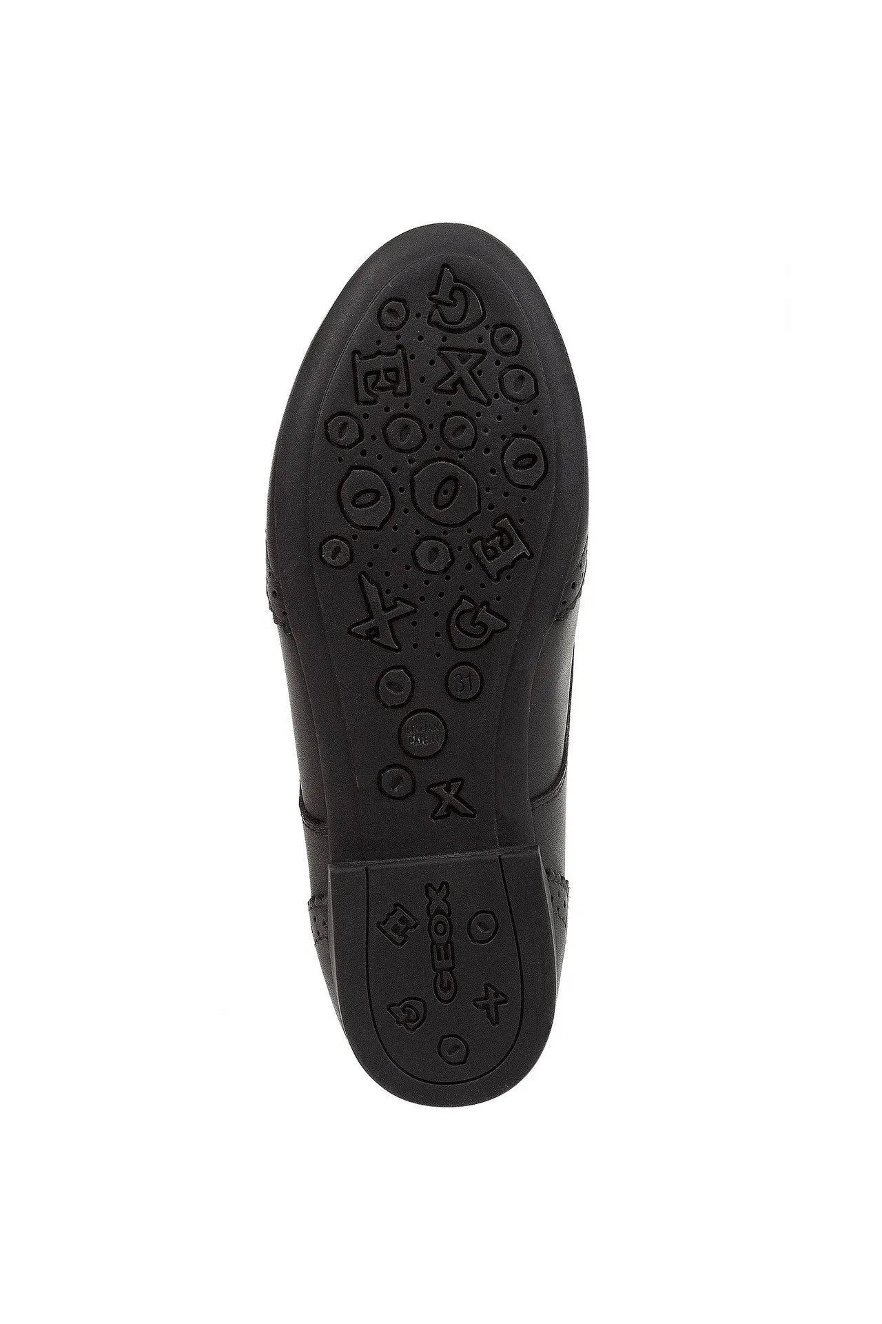 Geox Plie Black Junior Shoes