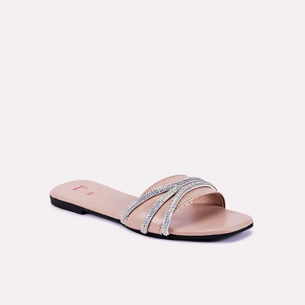 Giselle Peach Fancy Slippers 0412506