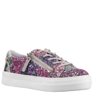 Glitter Zipper Sneaker