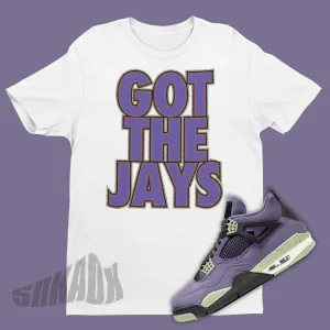 Got The Jays Shirt To Match Air Jordan 4 Canyon Purple