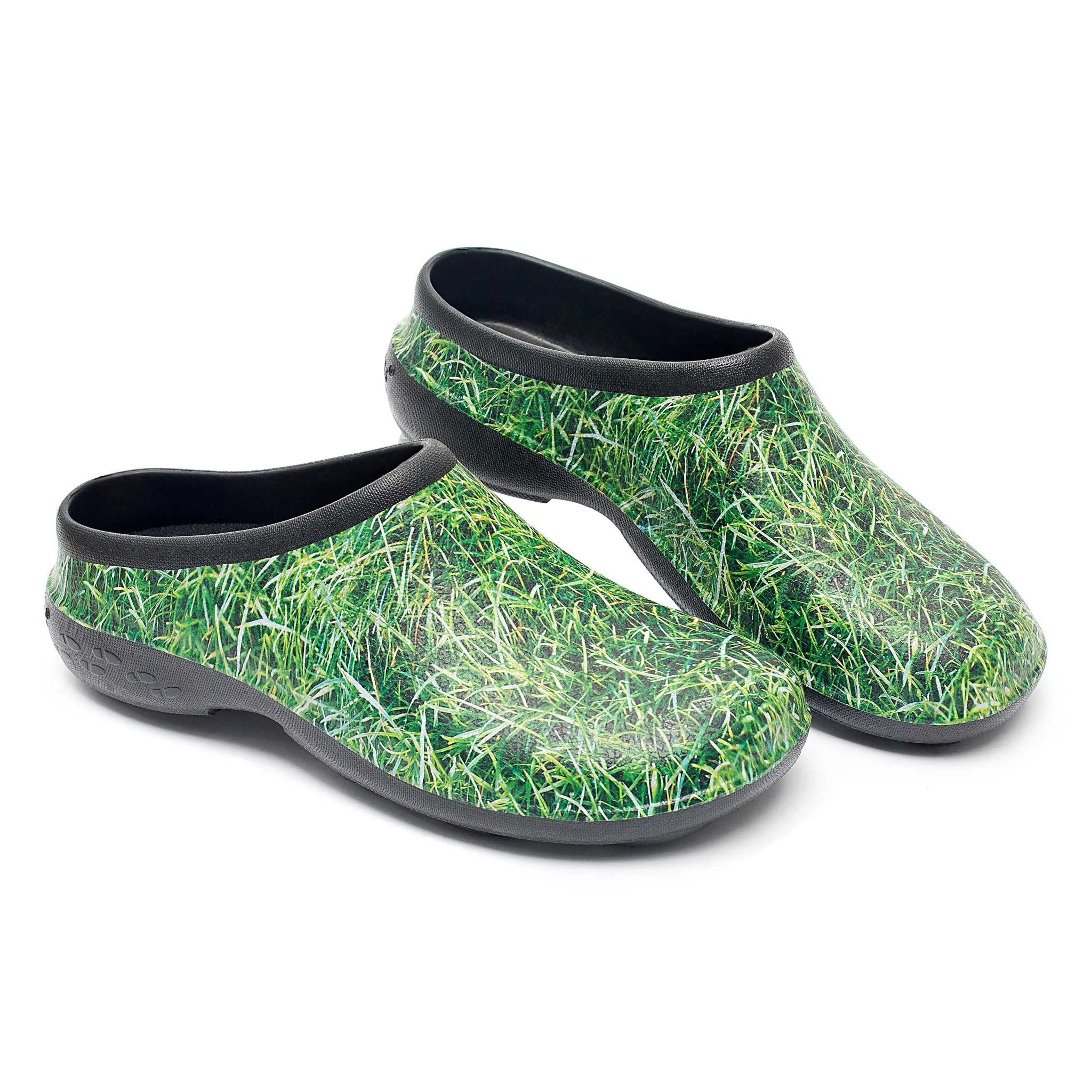 Grass Chunky Tread Classic Men's Clogs