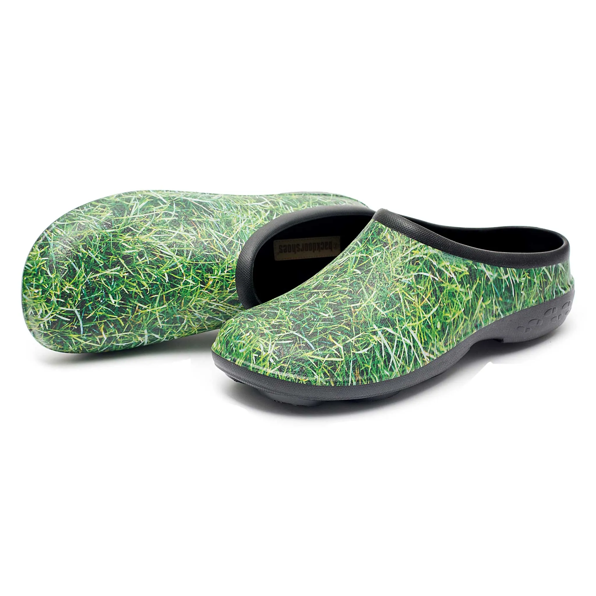 Grass Chunky Tread Classic Men's Clogs