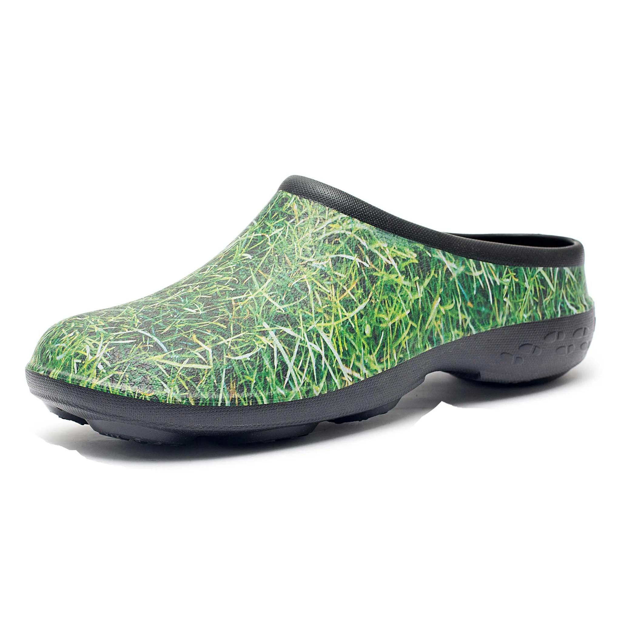 Grass Chunky Tread Classic Men's Clogs