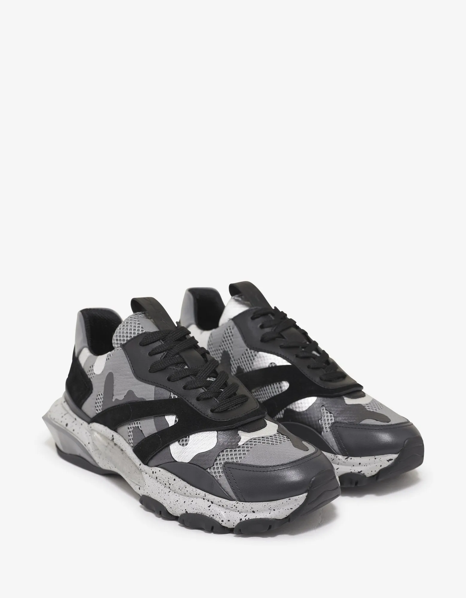 Grey Camo Bounce Trainers