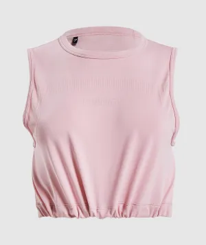 Gymshark Breeze Lightweight Seamless Crop Top - Pink