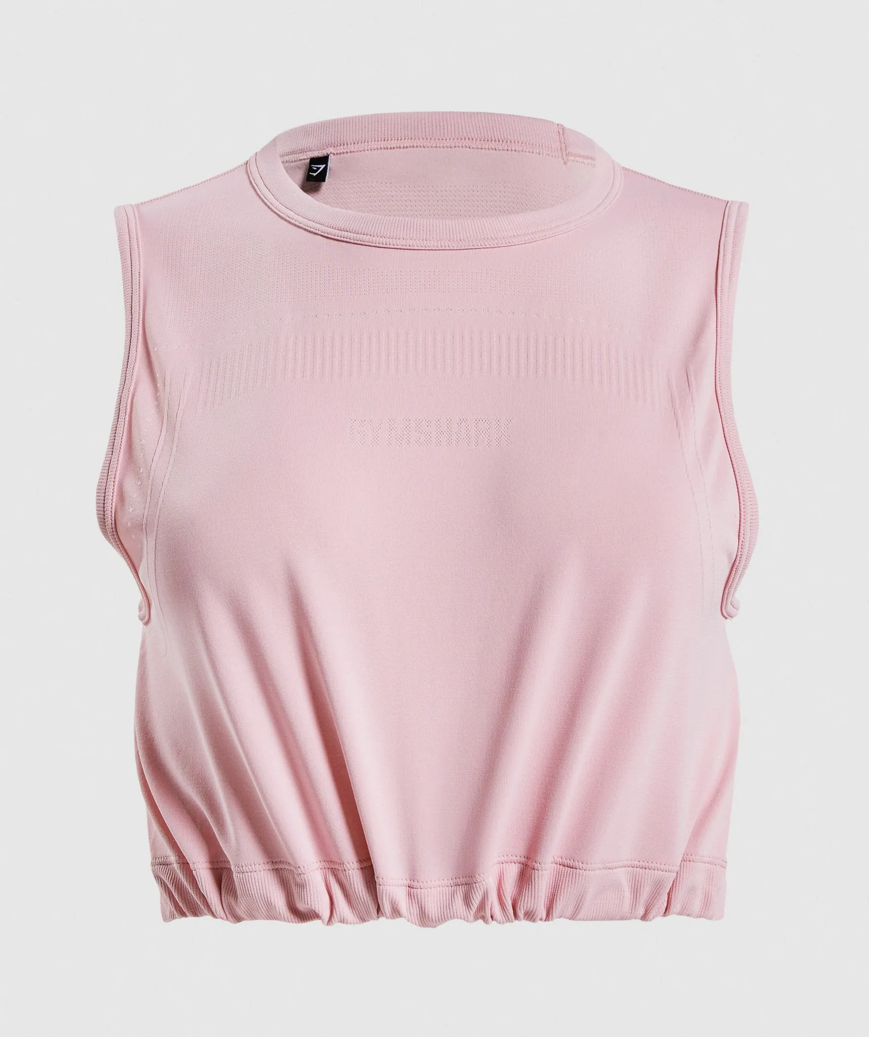 Gymshark Breeze Lightweight Seamless Crop Top - Pink