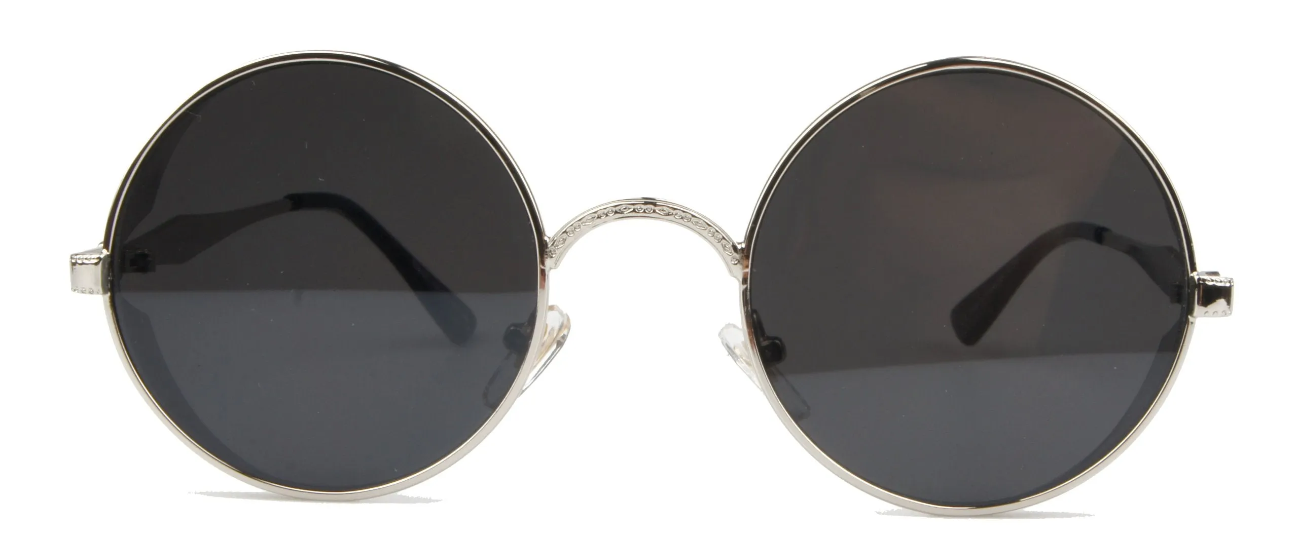 Hippie Retro Vintage Round Sunglasses for women men Metal Frame Shades