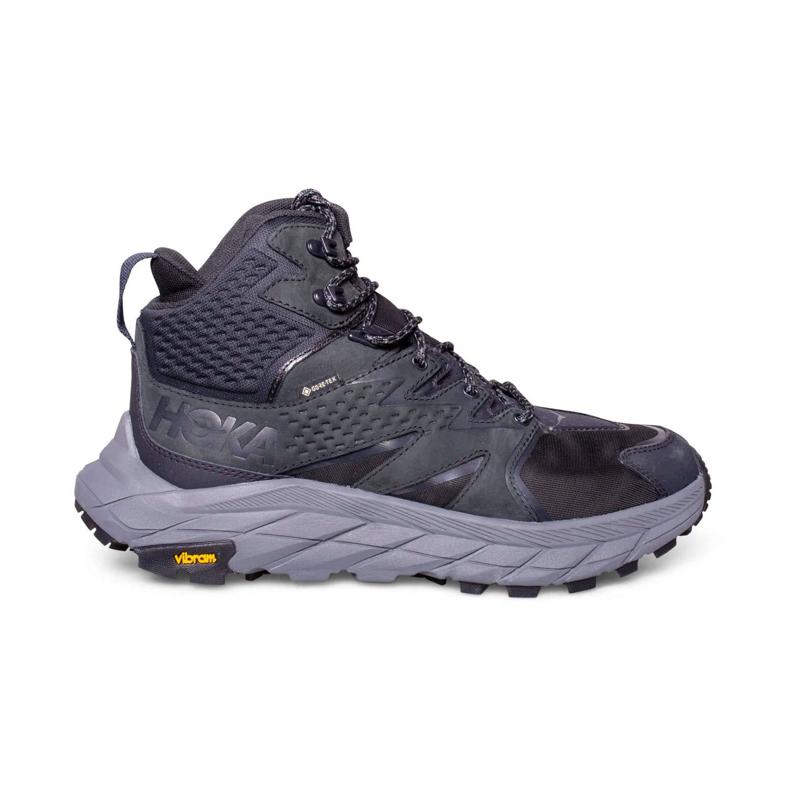 Hoka Anacapa Mid GTX Black Hiking Boots - Women's