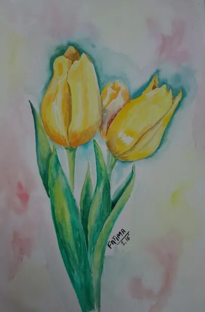 How to Paint Flowers In Water Colors Step by Step Lessons