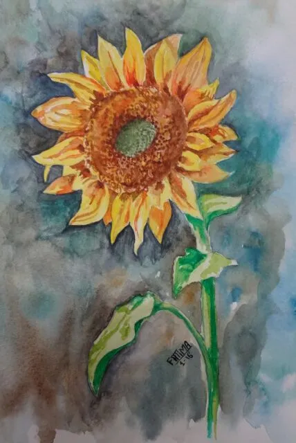 How to Paint Flowers In Water Colors Step by Step Lessons