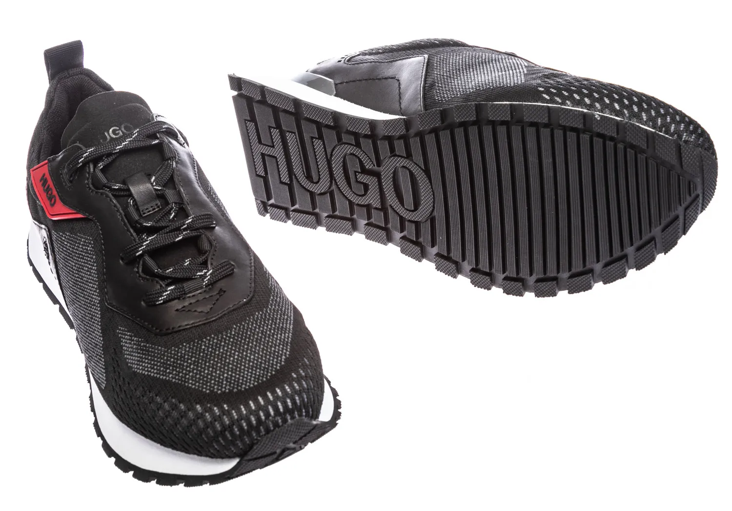 HUGO Cubite_Runn Trainer in Black