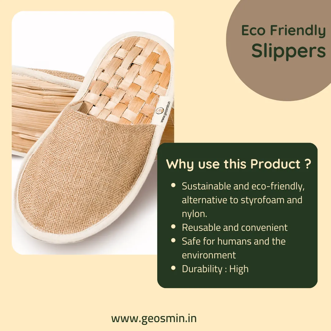 Indoor slippers- banana waffle  | closed toe slidders