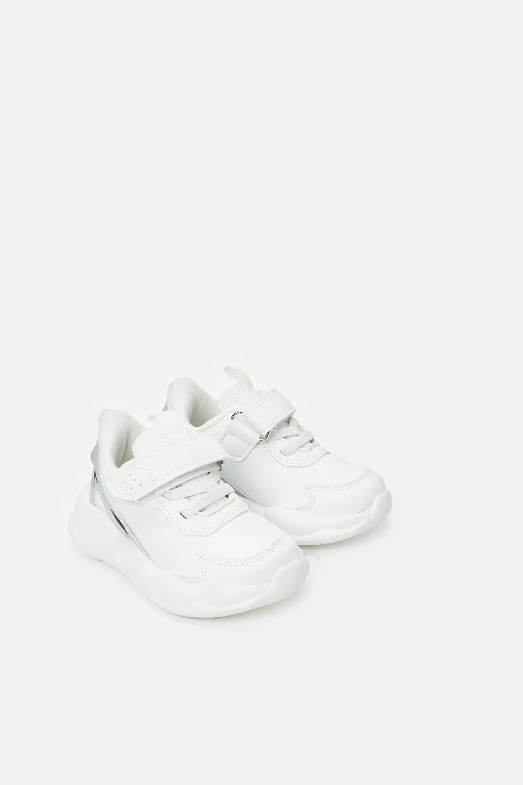 Infant Boys White Chunky Trainers