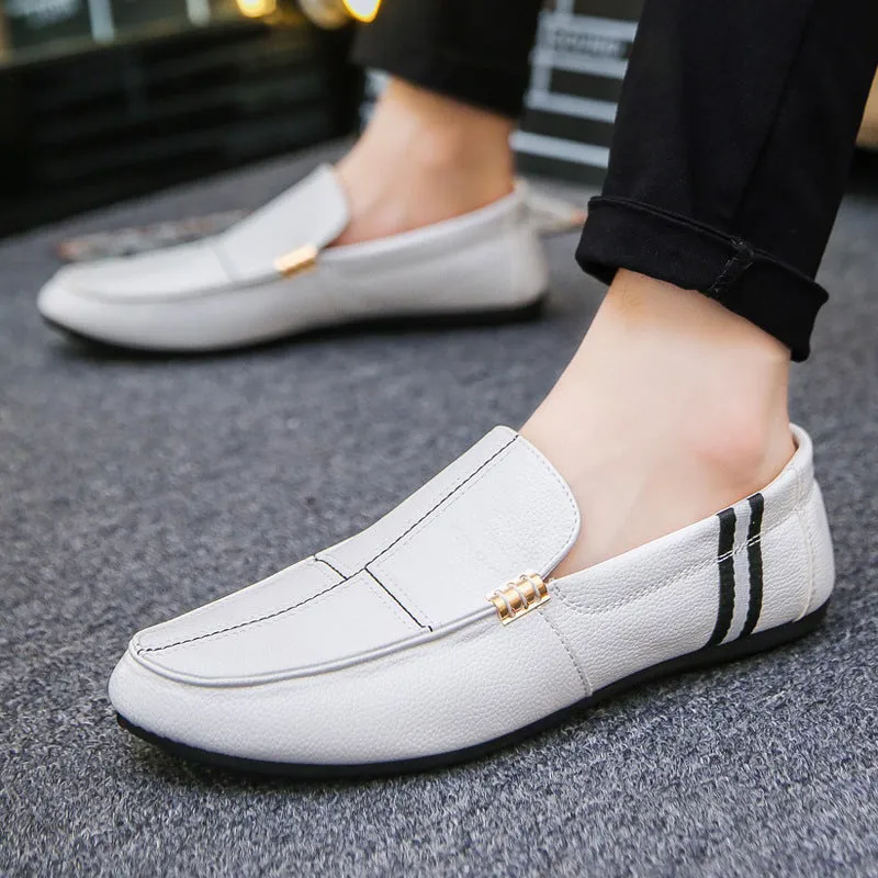 INSTOCK- Men's beanie shoes, summer youth casual shoes, slip-ons,