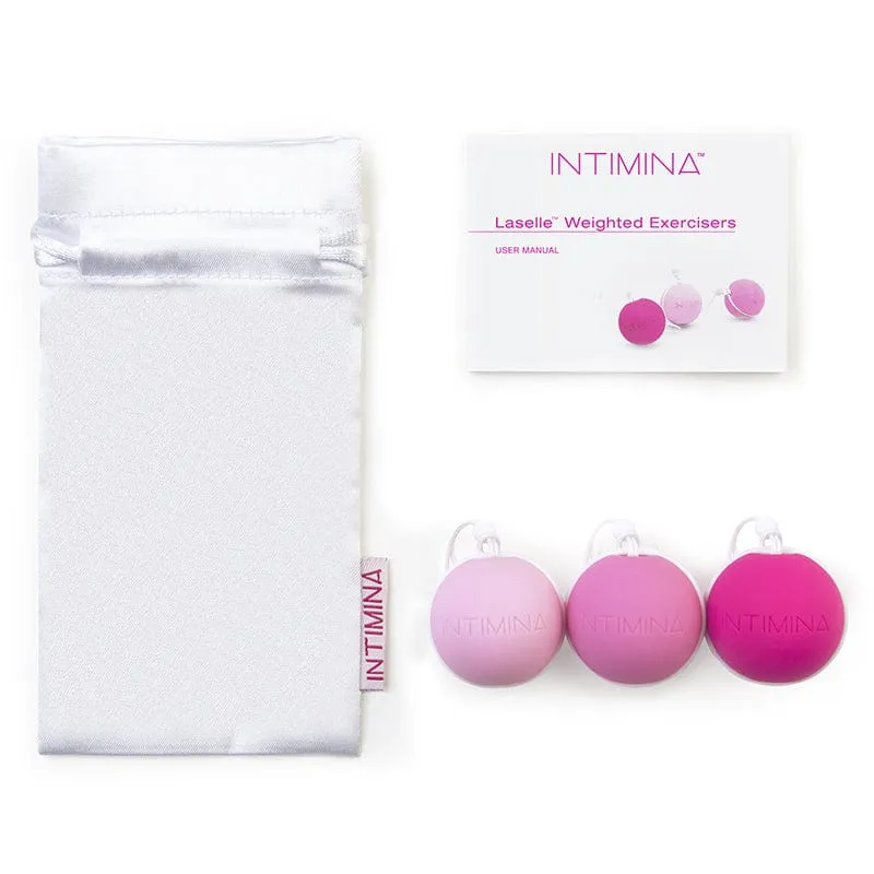 Intimina Laselle Routine Exerciser Set Set of 3 Weighted Ball