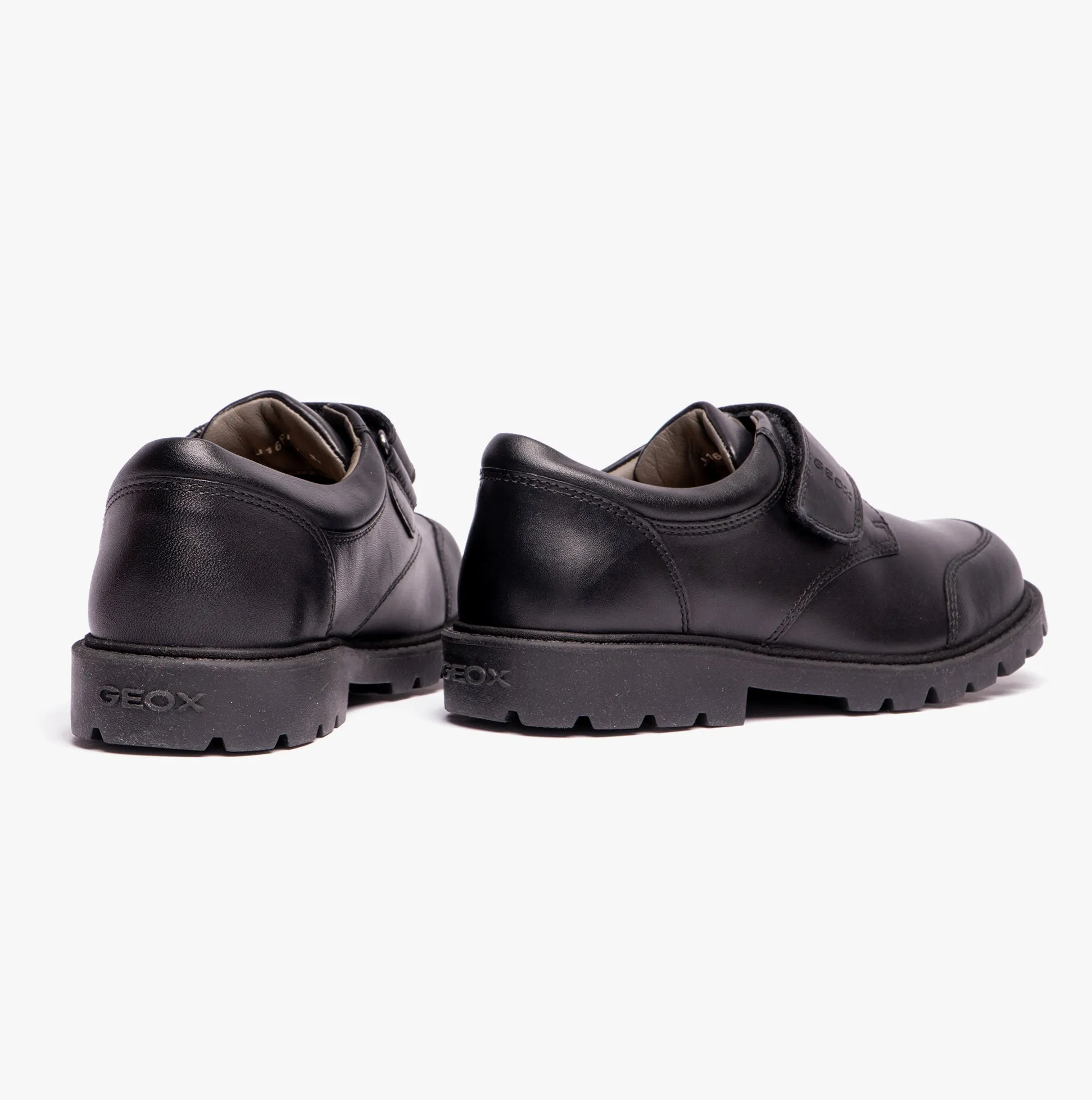 J SHAYLAX BOY Boys Formal School Shoes Black