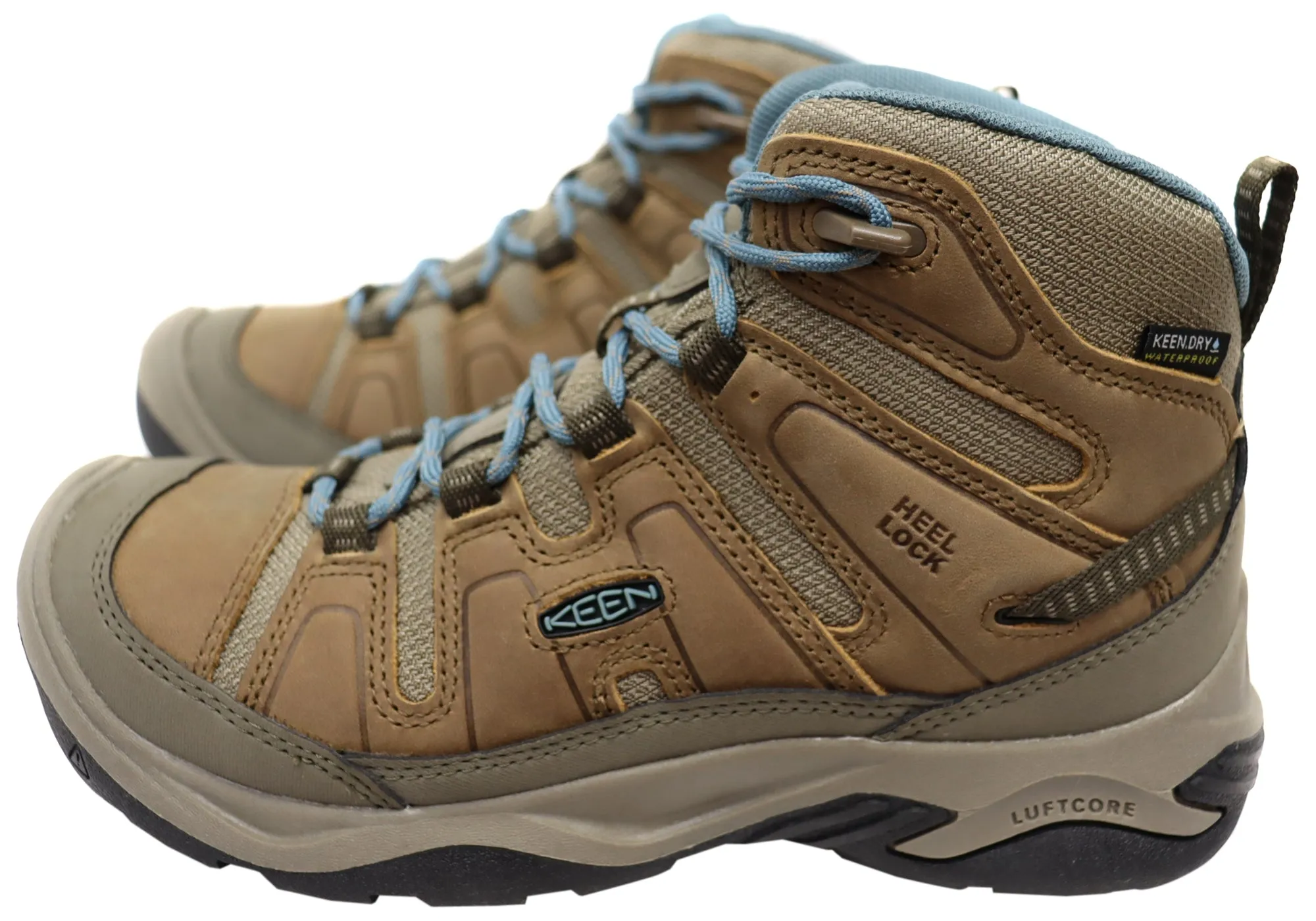 Keen Circadia Mid Waterproof Womens Leather Wide Fit Hiking Boots