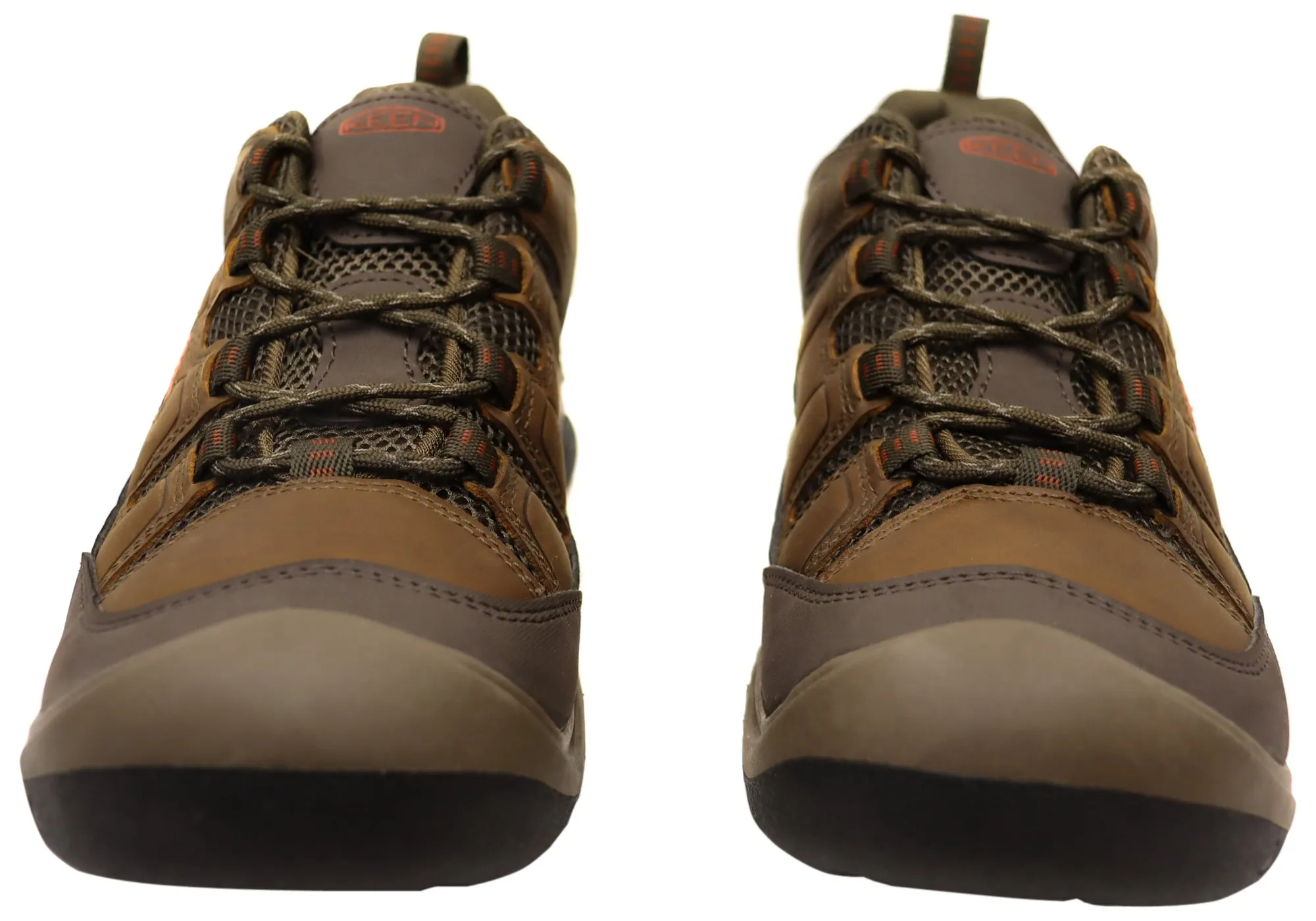 Keen Circadia Vent Mens Leather Wide Fit Hiking Shoes