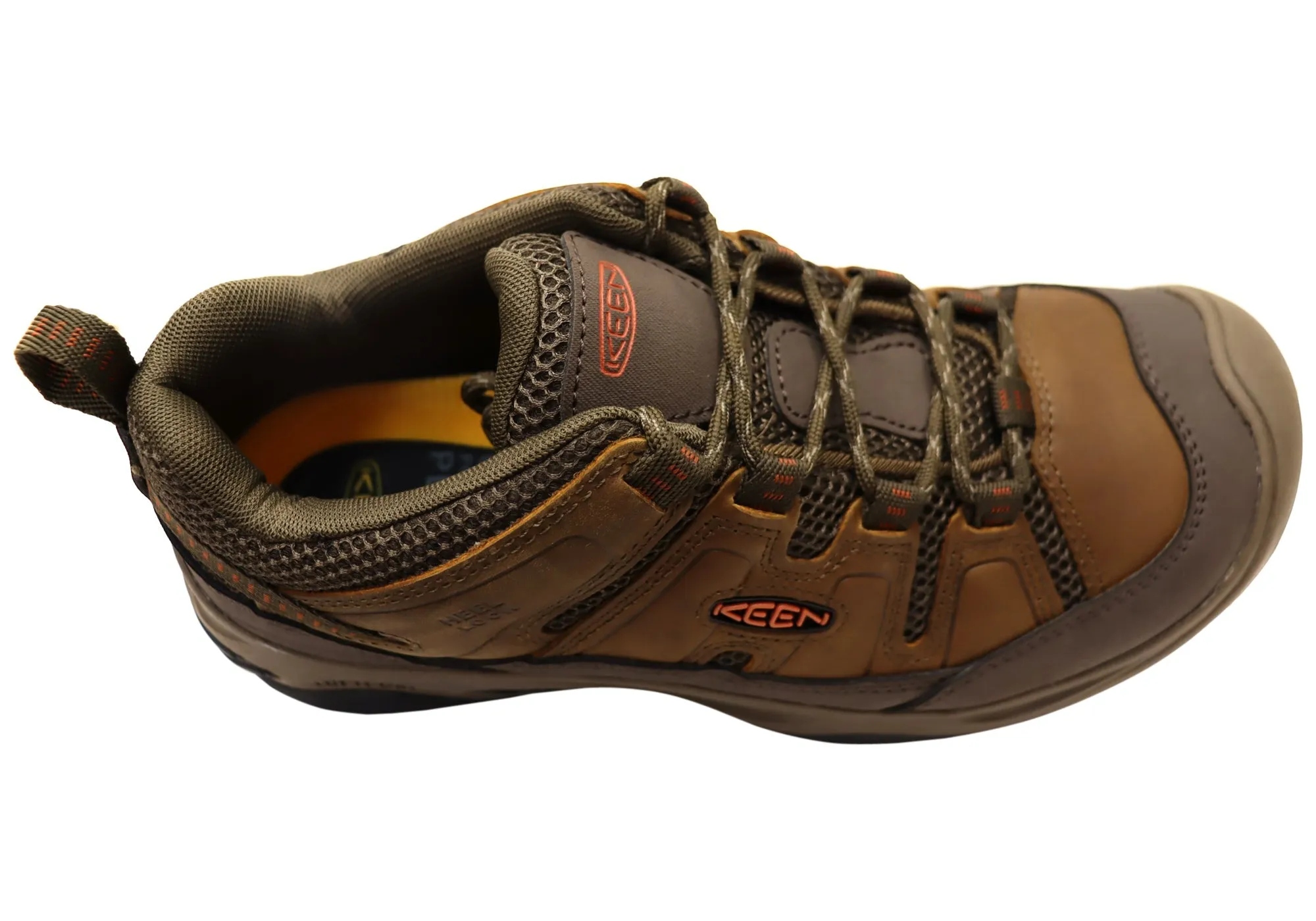 Keen Circadia Vent Mens Leather Wide Fit Hiking Shoes