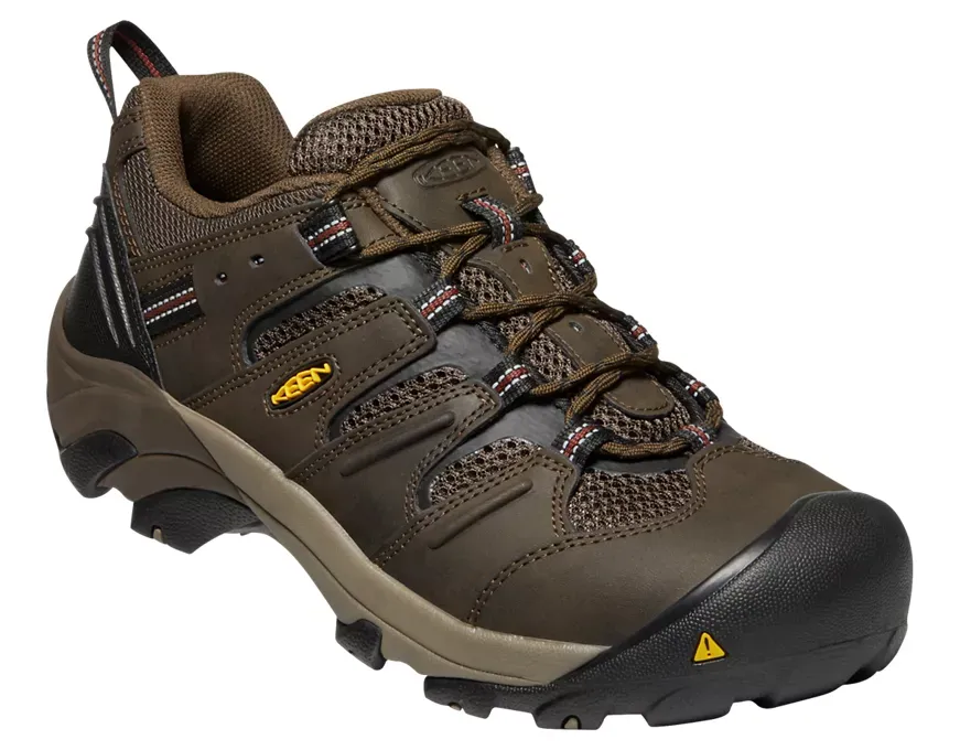 Keen Men's Lansing Low Safety Toe Work Shoe