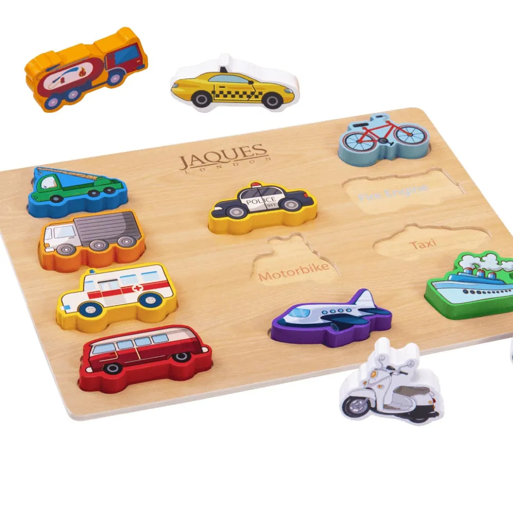 Kids Wooden Jigsaw - Car Puzzle