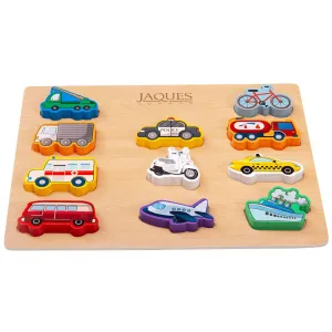 Kids Wooden Jigsaw - Car Puzzle