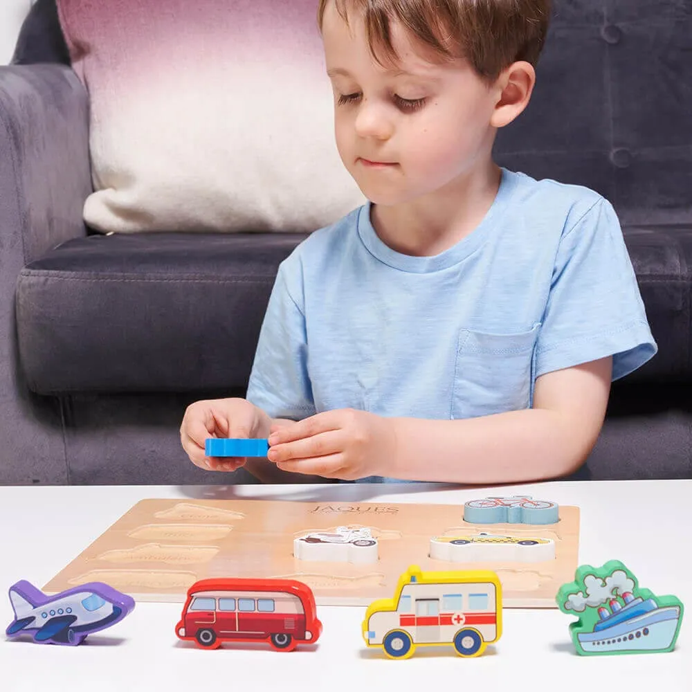 Kids Wooden Jigsaw - Car Puzzle