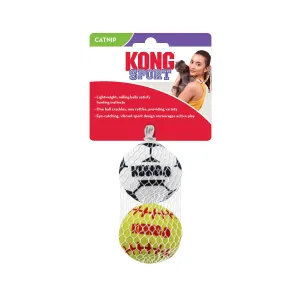 KONG Sport Balls Cat Toy 2 Pack