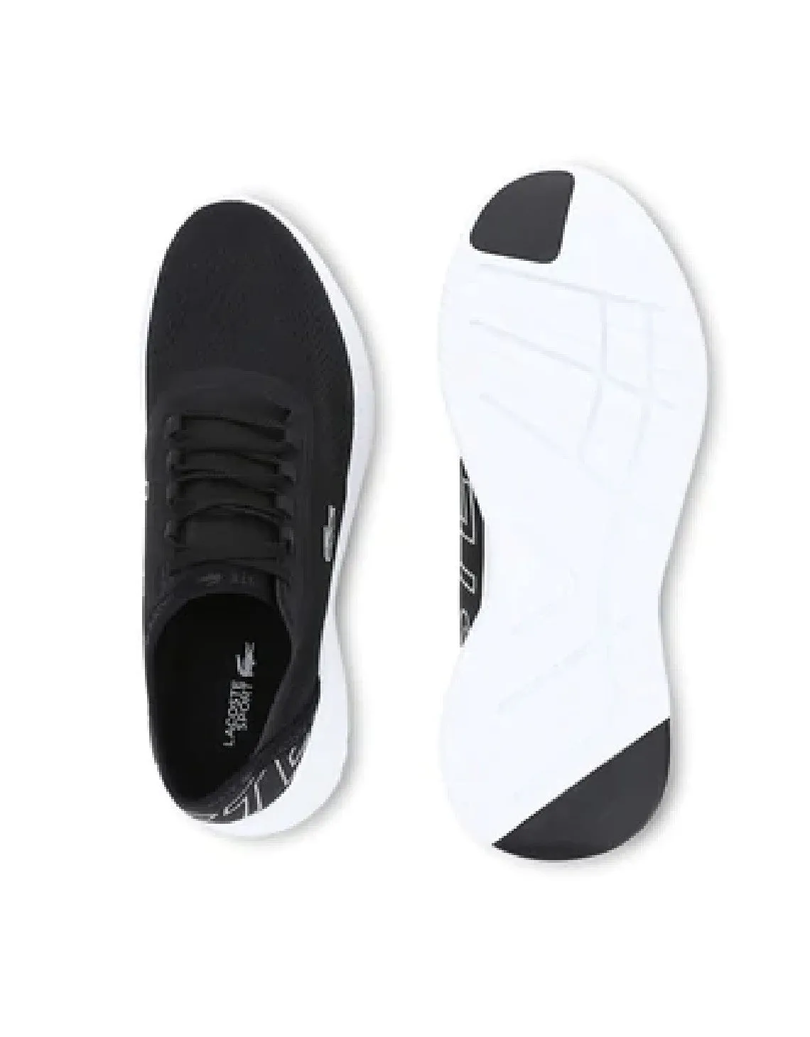 LACOSTE<br>MEN'S LT FIT 119 SNEAKERS BLACK/WHITE