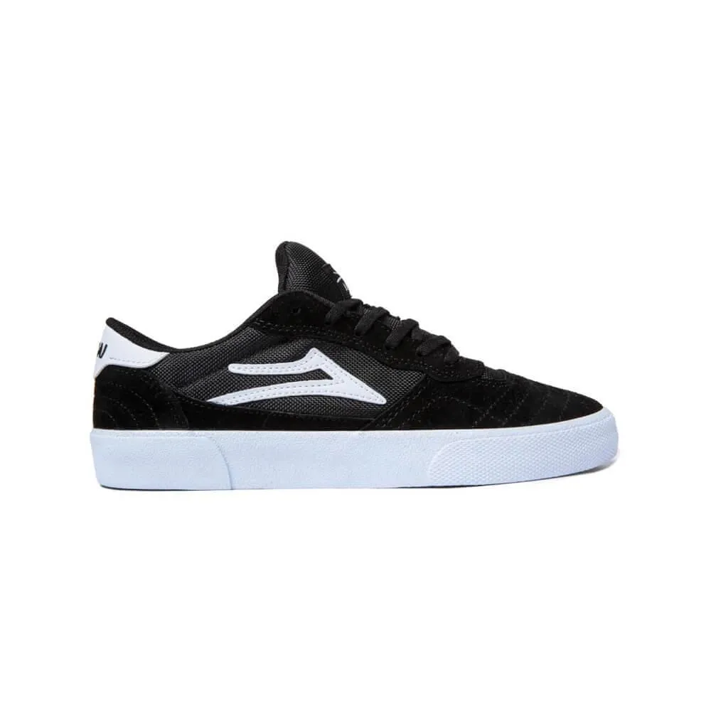 Lakai Cambridge Black White Suede