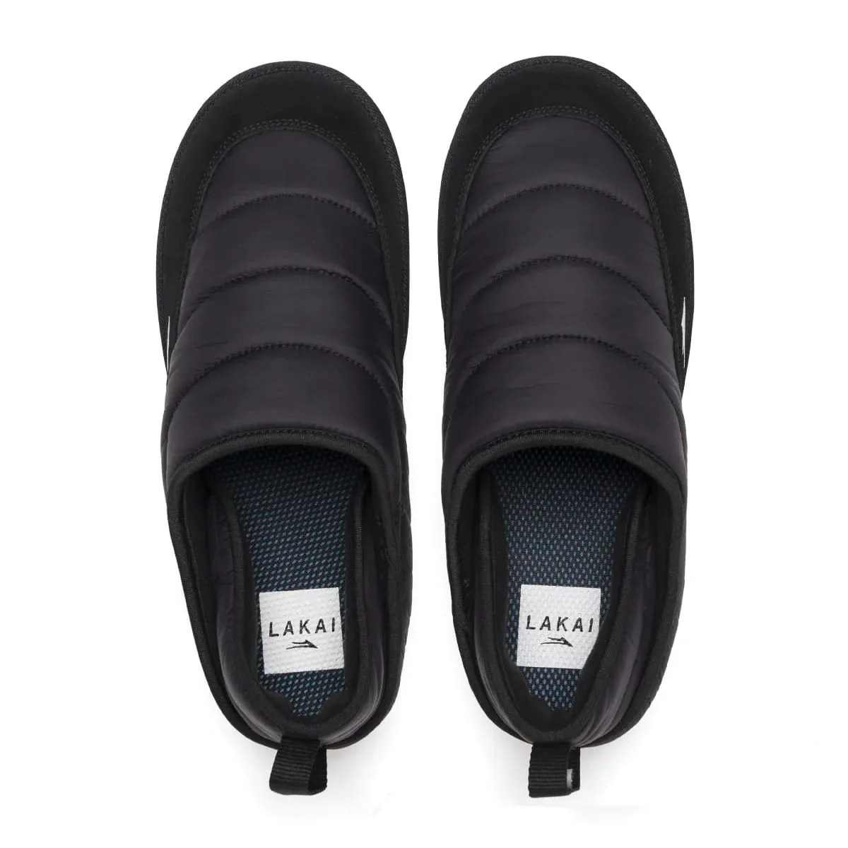 LAKAI OWEN BLACK SLIPPER