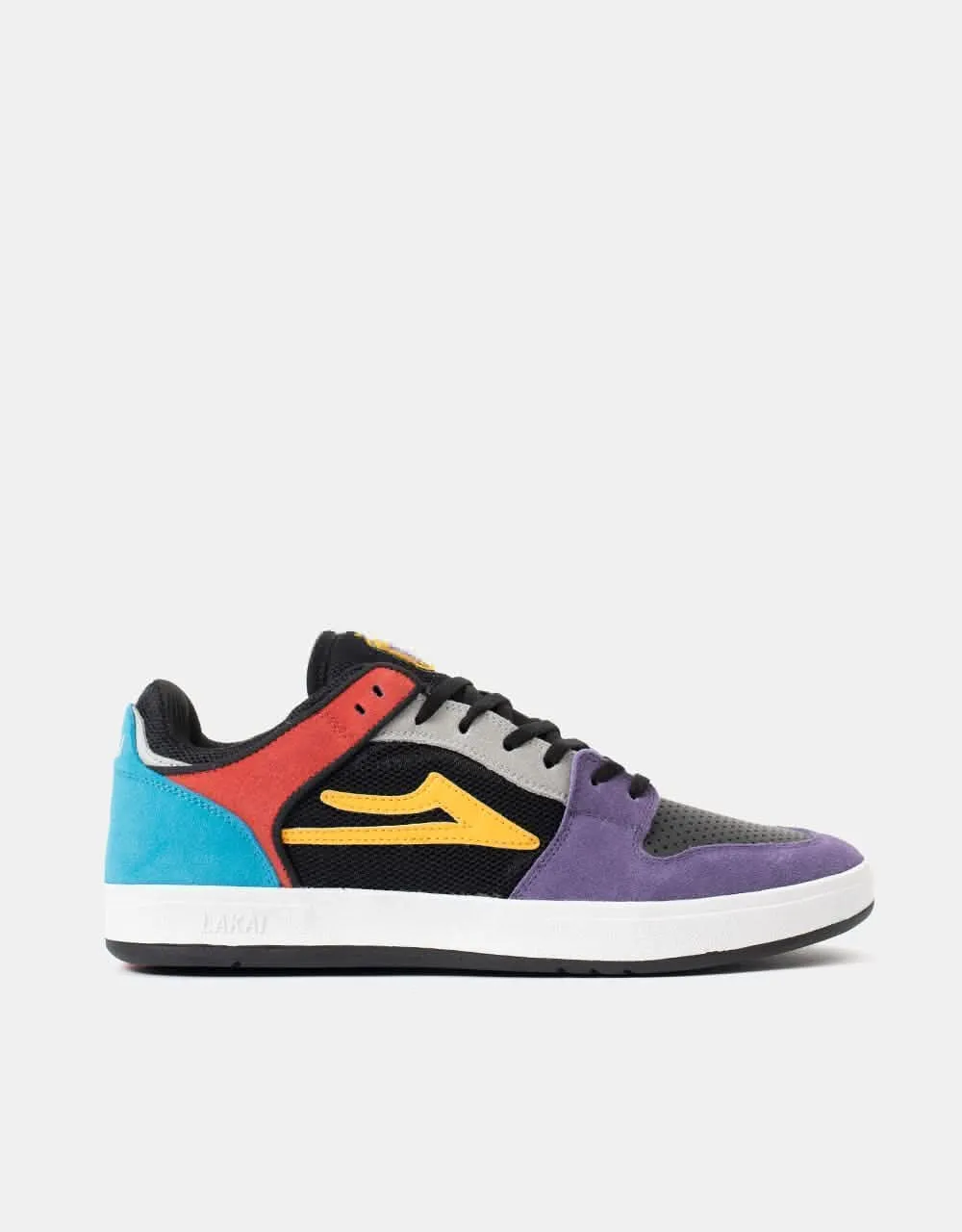 Lakai Telford Low Skate Shoes - Multi Suede