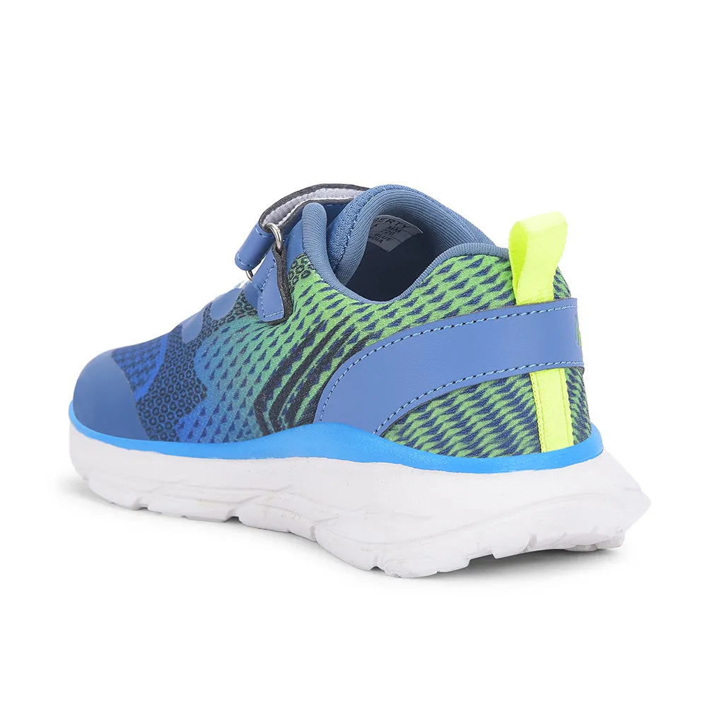 Leap7x By Liberty Kids KIMSER-E Blue Sports Non Lacing Shoes