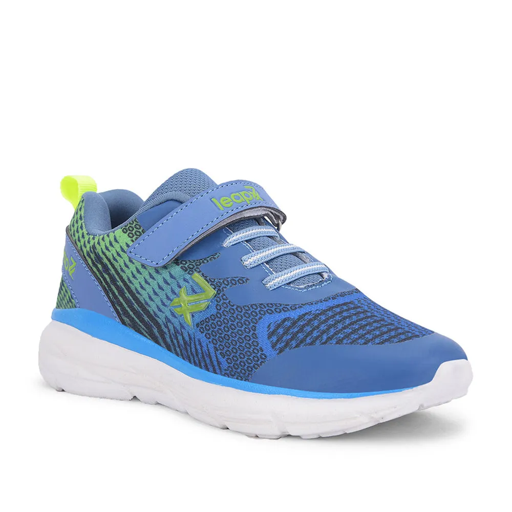 Leap7x By Liberty Kids KIMSER-E Blue Sports Non Lacing Shoes