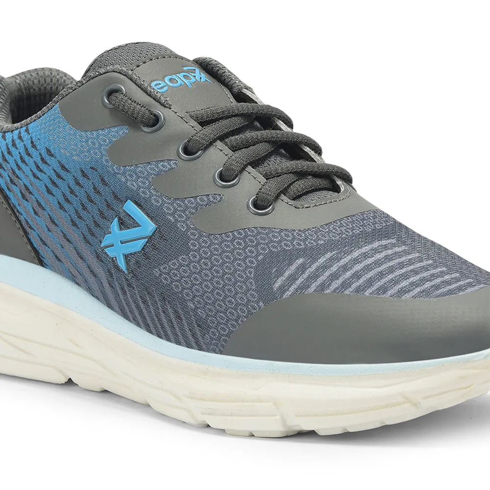 Leap7x By Liberty Kids KIMSER-E Grey Sports Non Lacing Shoes