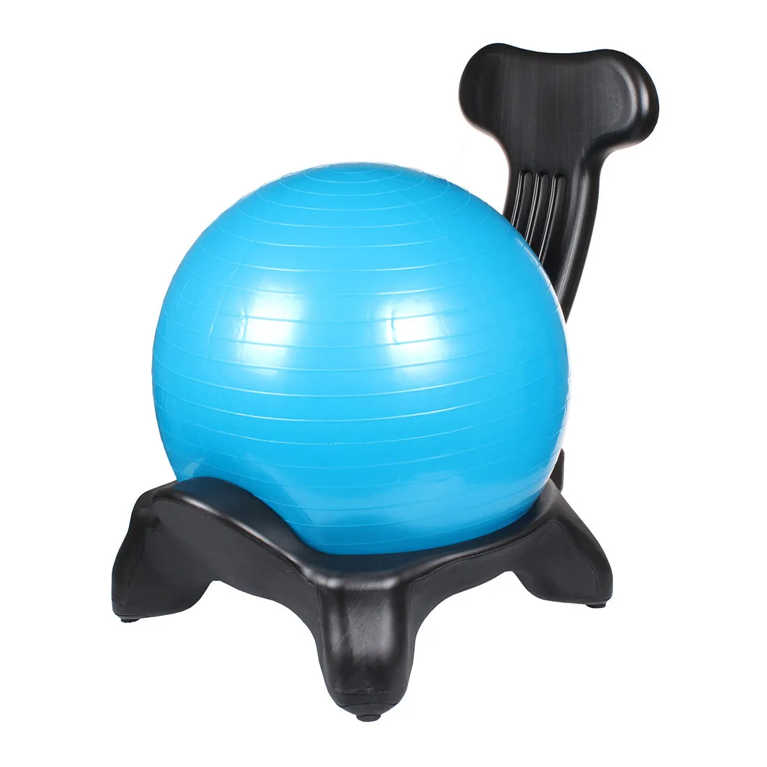 Liveup Gym Ball Chair with Wheels