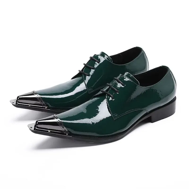 LuxeLeather Exquisite Derby Shoes