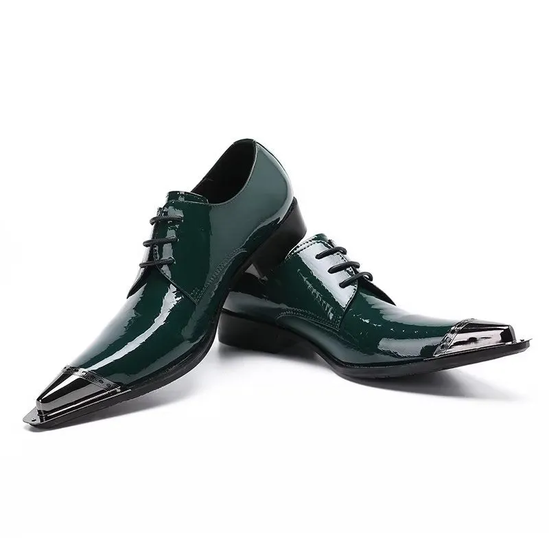 LuxeLeather Exquisite Derby Shoes