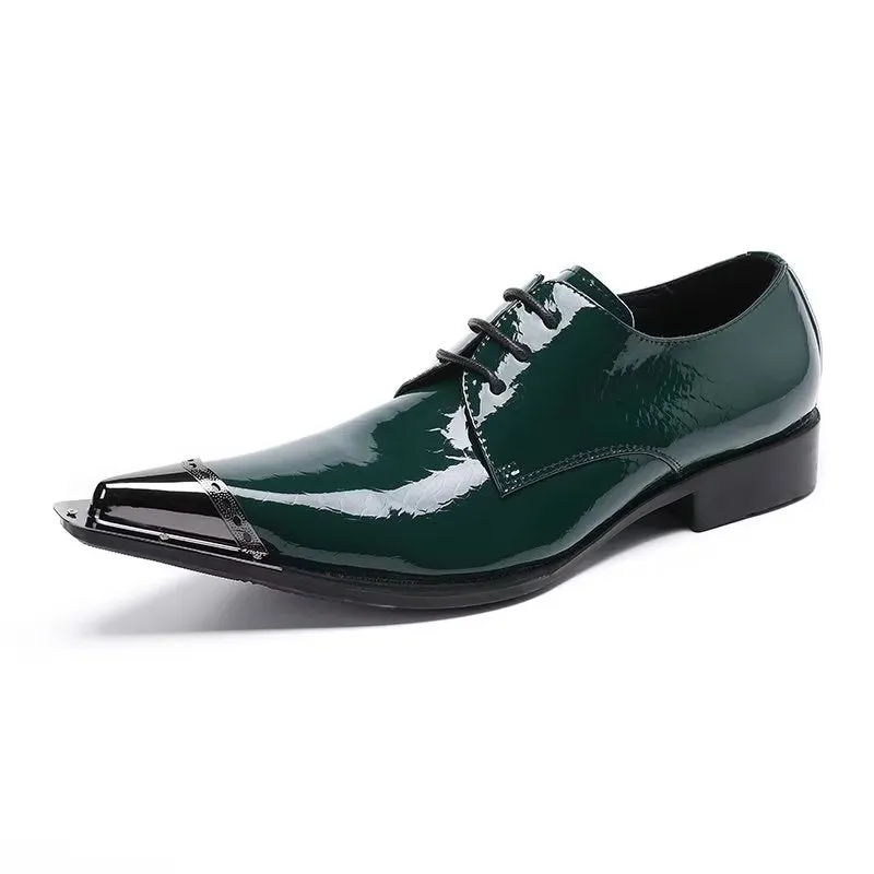 LuxeLeather Exquisite Derby Shoes