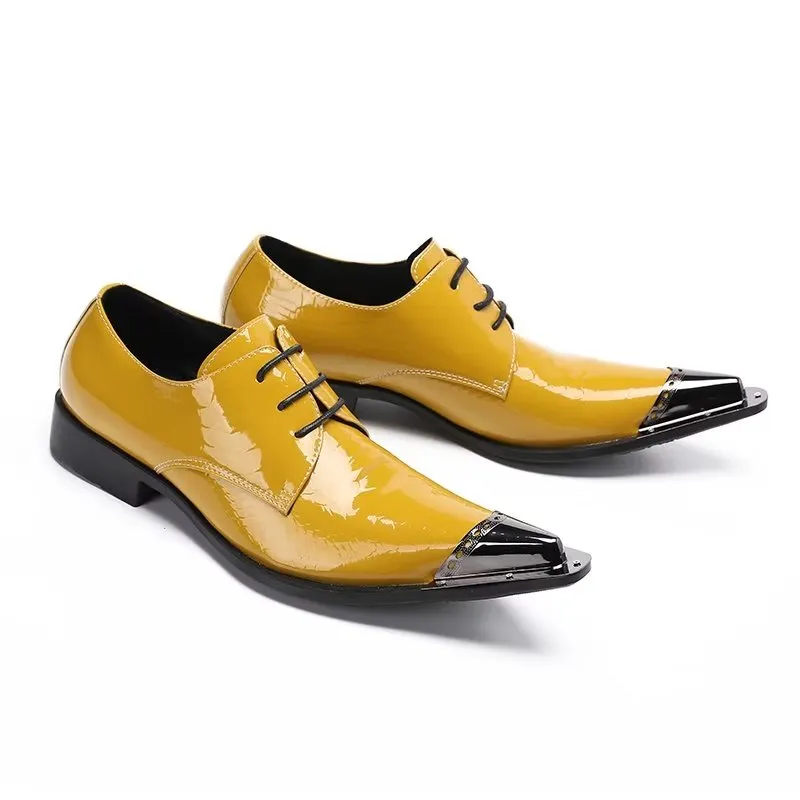 LuxeLeather Exquisite Derby Shoes